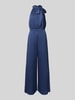 Swing Jumpsuit met opstaande kraag Blauw