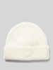 Marc O'Polo Denim Beanie met labeldetail Offwhite