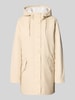ONLY Regular Fit Regenmantel mit Kapuze Modell 'SALLY' Ecru