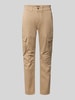 MCNEAL Straight Fit Cargohose aus Baumwoll-Mix Beige