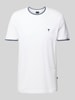 JOOP! Collection T-shirt met logoprint, model 'Platon' Wit
