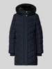 NAUTGÅRD Gewatteerde lange jas met Sorona® Aura-vulling
 Donkerblauw