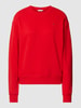 Tommy Hilfiger Sweatshirt mit Logo-Stitching Rot