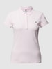 Tommy Hilfiger Slim Fit Poloshirt aus Piqué Rosa