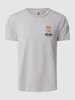 Moschino Swim + Underwear T-Shirt mit Stretch-Anteil  Mittelgrau meliert