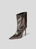 Alexandre Vauthier Stiefeletten mit Pfennigabsatz   Mittelgrau