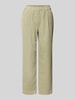 OPUS Corduroy broek met elastische band, model 'Myha soft' Rietgroen