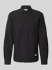 Marc O'Polo Denim Regular Fit Hemdjacke aus reiner Baumwolle Black