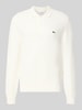 Lacoste Regular Fit Poloshirt aus reiner Baumwolle Offwhite