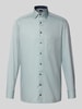 OLYMP Modern fit zakelijk overhemd met kentkraag Groen