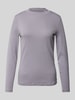 Christian Berg Woman Longsleeve mit Turtleneck Mittelgrau