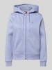 Tommy Jeans Regular fit sweatjack van katoenmix Lavendel