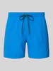 Quiksilver Badehose mit Label-Detail und elastischem Bund Blau