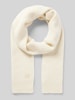 Strellson Sjaal met labelpatch, model 'Loras' Beige