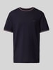 Tommy Hilfiger T-shirt met labelstitching Marineblauw