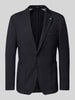 JOOP! Collection Slim Fit 2-Knopf-Sakko mit Reverskragen Modell 'Hoverest' Marine