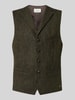 Carl Gross Weste mit Brustleistentasche Modell 'Warner' Gruen
