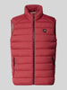 Marc O'Polo Regular Fit Steppweste aus wasserabweisendem Material Rot