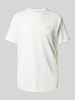 Mazine T-Shirt mit Label-Print Offwhite