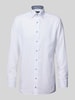 OLYMP Regular Fit Business-Hemd mit Under-Button-Down-Kragen Weiss