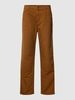 Carhartt Work In Progress Hose mit Label-Patch Modell 'DOUBLE KNEE' Hazel