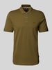 BOSS Koszulka polo o kroju slim fit z wyhaftowanym logo model ‘PALLAS’ Oliwkowy