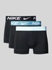 Nike Trunks mit elastischem Label-Bund im 3er-Pack Black