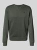 G-Star Raw Sweatshirt mit gerippten Abschlüssen Graphit
