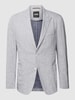 BOSS Sakko mit Anstecknadel Modell 'Hanry' Bleu