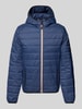 ECOALF Steppjacke mit Kapuze Modell 'ATLANTICOALF' Marine