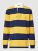 Polo Ralph Lauren Poloshirt mit Label-Stitching Modell 'RUGBY' Gelb