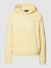 Polo Ralph Lauren Hoodie met labelstitching Lichtgeel