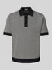 Drykorn Regular Fit Poloshirt mit Knopfleiste Modell 'TAMIAN 10' Black