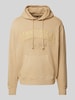 Tommy Jeans Hoodie mit Label-Stitching Beige