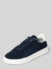 Tommy Hilfiger Sneaker aus Leder mit Label-Details Modell 'COURT BETTER' Dunkelblau