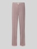 Christian Berg Woman relaxed fit pyjamabroek van viscosemix Mauve gemêleerd