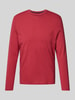 Christian Berg Men Longsleeve met ronde hals Donkerrood