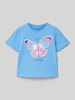 Name It T-Shirt mit Label-Detail Modell 'DITTO' Blau