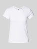 Pieces Slim Fit T-Shirt mit Viskose-Anteil Modell 'NICCA' Weiss