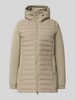 camel active Steppmantel mit Zweiwege-Reißverschluss Khaki
