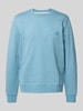 Marc O'Polo Regular Fit Sweatshirt aus reiner Baumwolle  Aqua