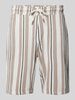 Lindbergh Relaxed Fit Shorts mit Strukturmuster Modell 'terry' Sand