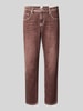 Brax Tapered Fit Jeans aus Baumwoll-Mix Modell 'MILEY' Bordeaux