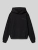 Calvin Klein Jeans Relaxed fit hoodie met logoprint Zwart