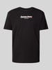 Tommy Jeans T-Shirt mit Label-Print Black