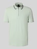 ARMANI EXCHANGE Poloshirt met korte ritssluiting Mintgroen