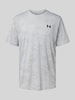 Under Armour Regular Fit T-Shirt mit Logo-Print Modell 'Tech' Hellgrau