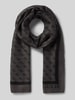 Guess Schal mit Logo-Muster Modell 'KATYA' Black