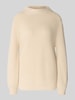 s.Oliver RED LABEL Regular fit gebreide pullover van katoenmix Beige