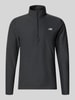 New Balance bluza o kroju regular fit z kołnierzem zapinanym Czarny